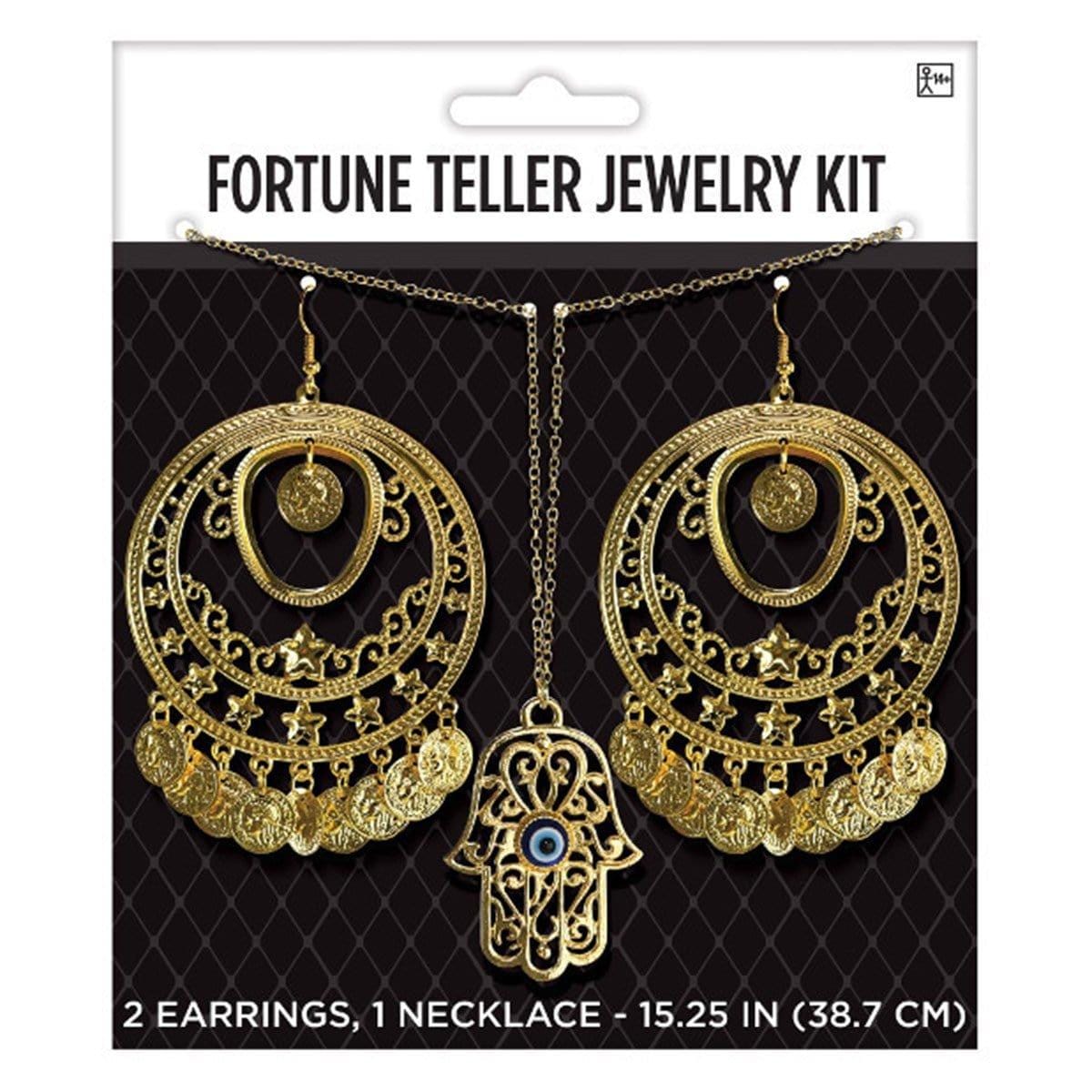 Buy Costume Accessories Fortune teller jewelry kit sold at Party Expert