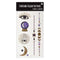 Buy Costume Accessories Fortune teller temporary tattoo kit sold at Party Expert