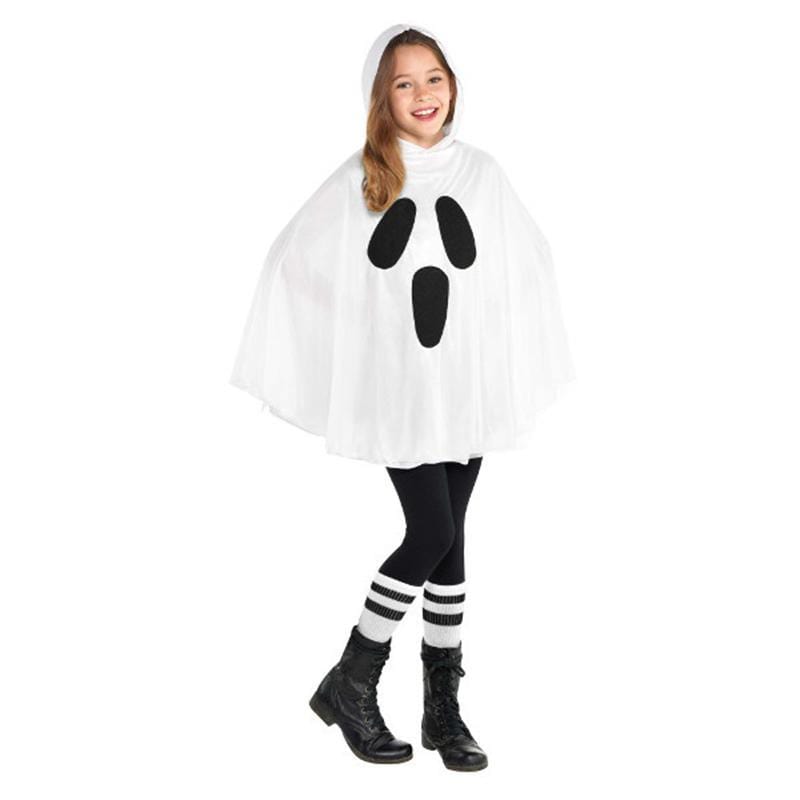 Buy Costume Accessories Ghost poncho for kids sold at Party Expert