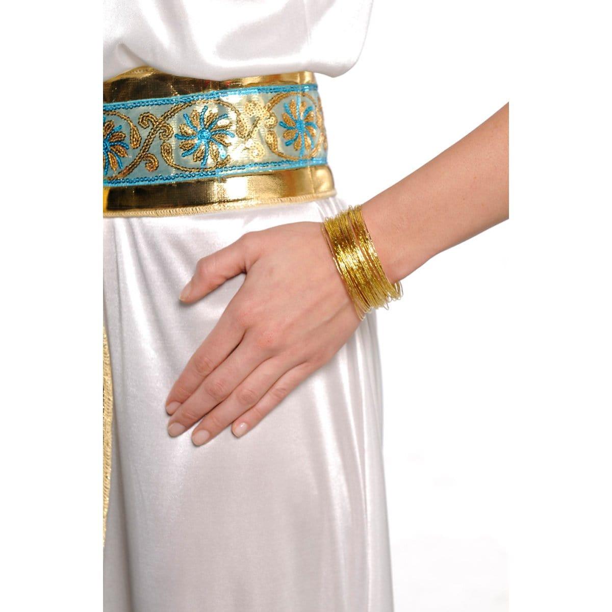 Buy Costume Accessories Gold bangle bracelets, 50 per package sold at Party Expert