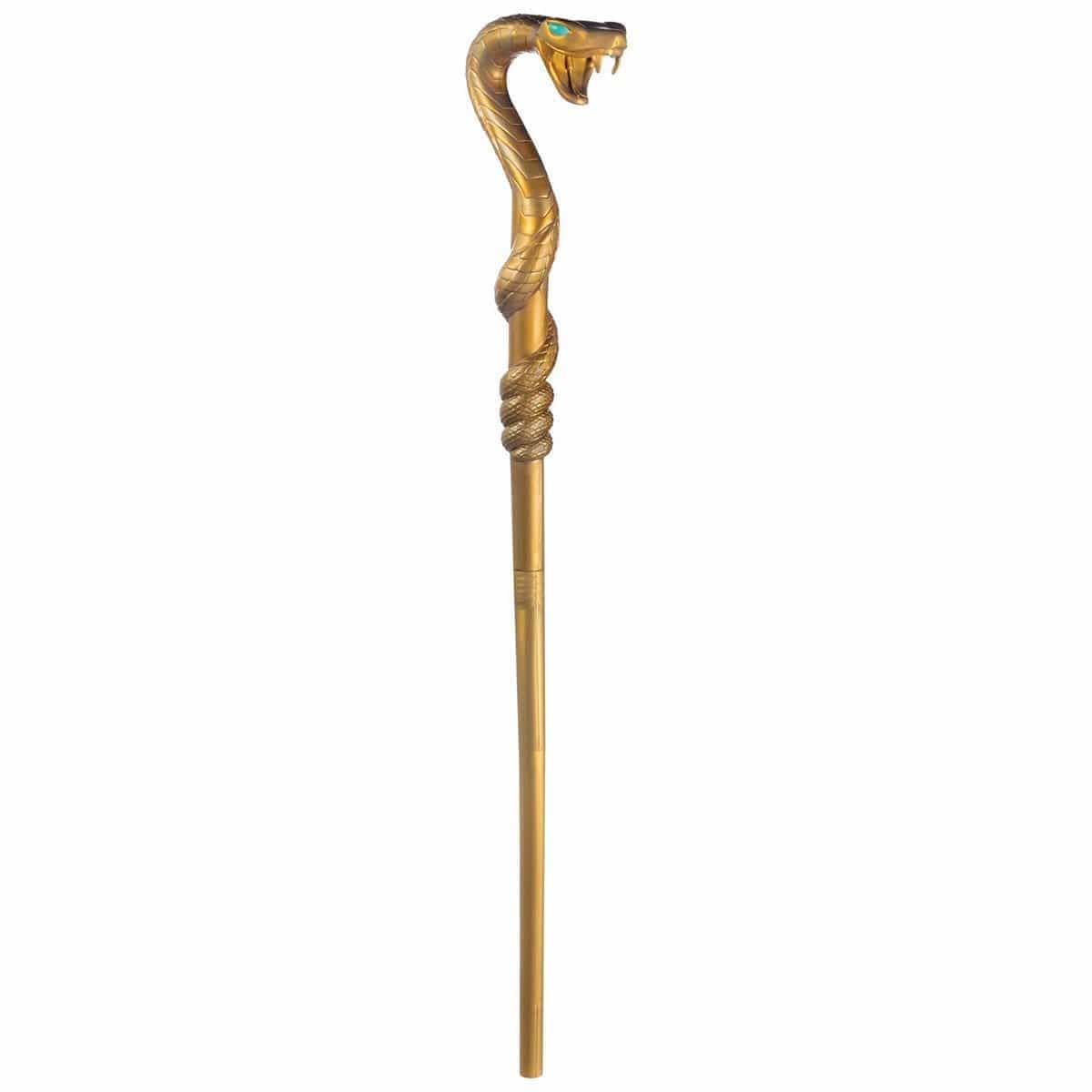 Buy Costume Accessories Gold Snake Staff sold at Party Expert