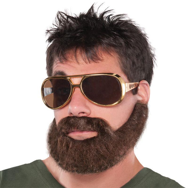 Buy Costume Accessories Hangover beard & mustache set sold at Party Expert