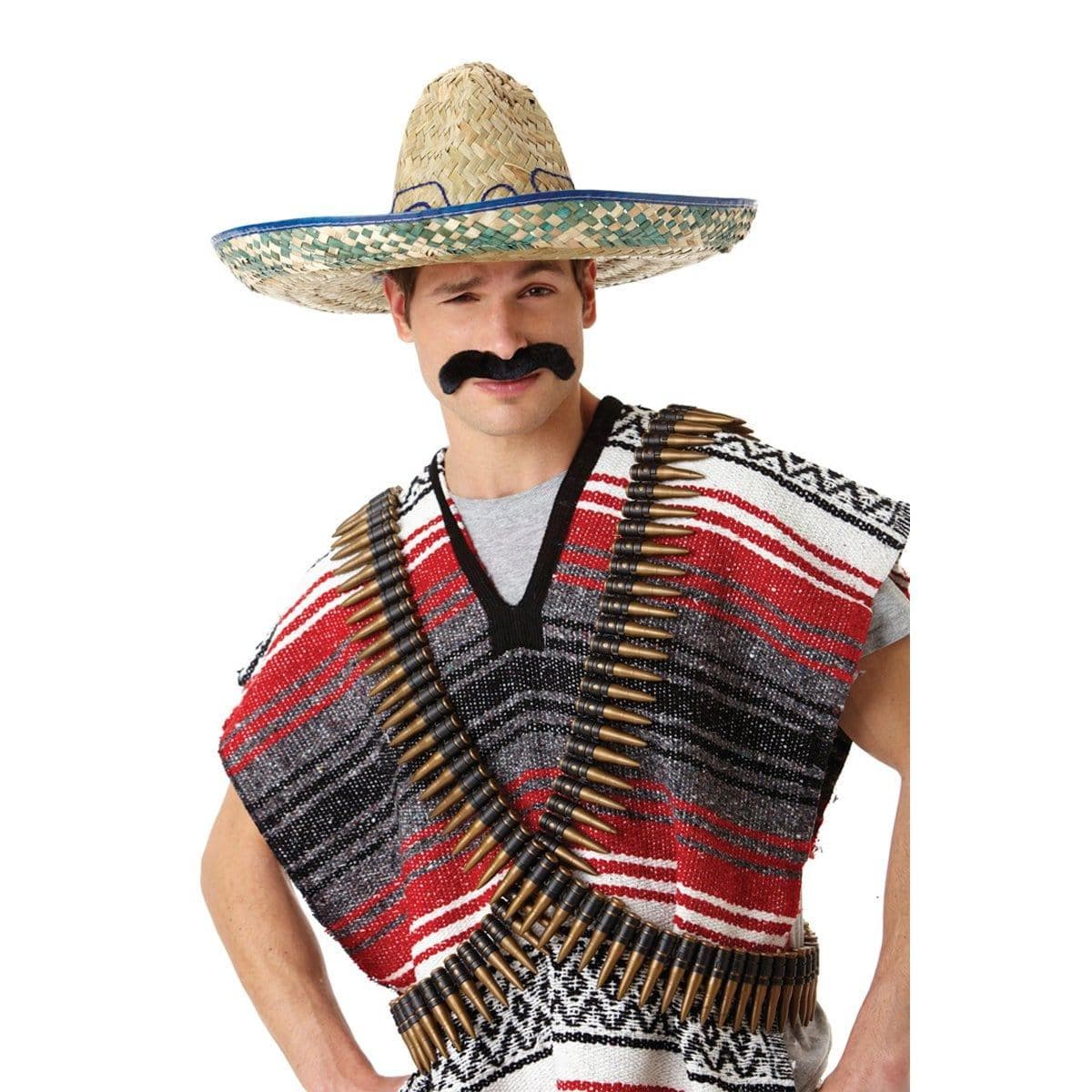 Buy Costume Accessories Mexican mustache sold at Party Expert