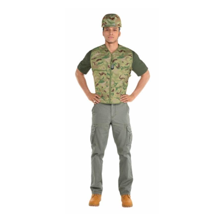 Buy Costume Accessories Military soldier vest for men sold at Party Expert