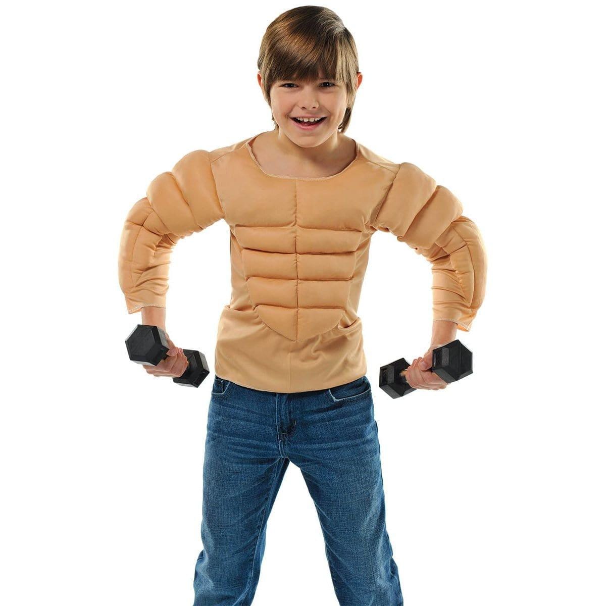 Buy Costume Accessories Muscle shirt for kids sold at Party Expert