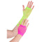 Buy Costume Accessories Neon fishnet glove set for adults sold at Party Expert