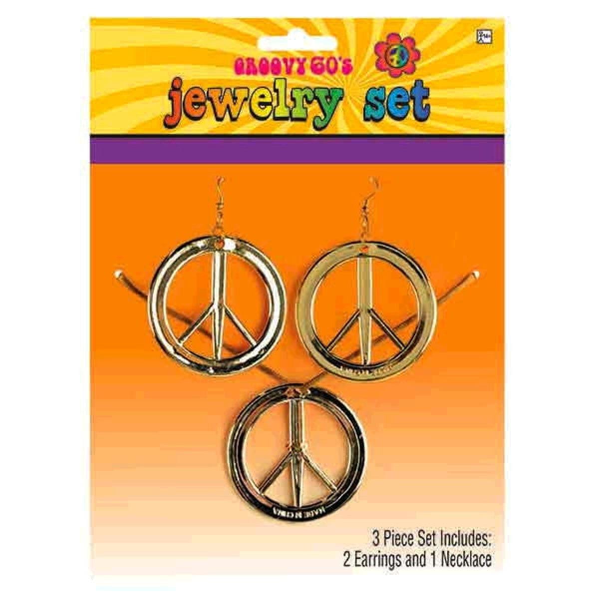 Buy Costume Accessories Peace jewelry set sold at Party Expert