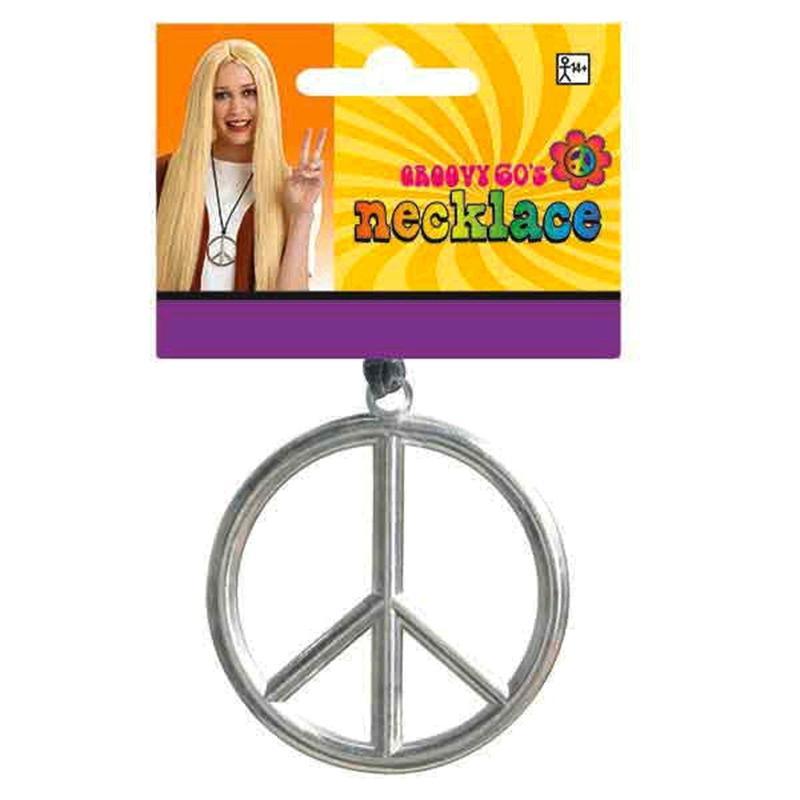 Buy Costume Accessories Peace sign necklace sold at Party Expert