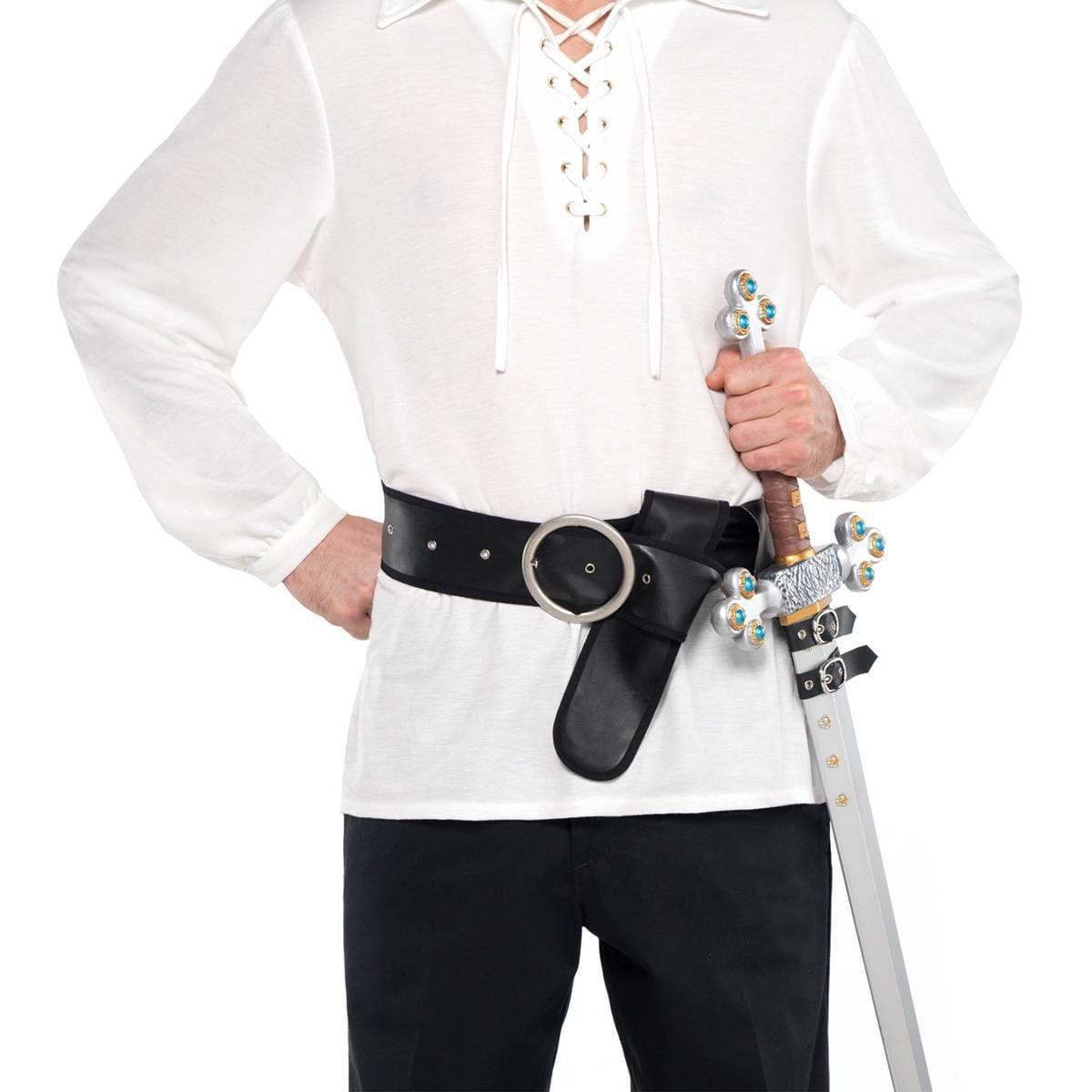 Buy Costume Accessories Pirate sword belt sold at Party Expert