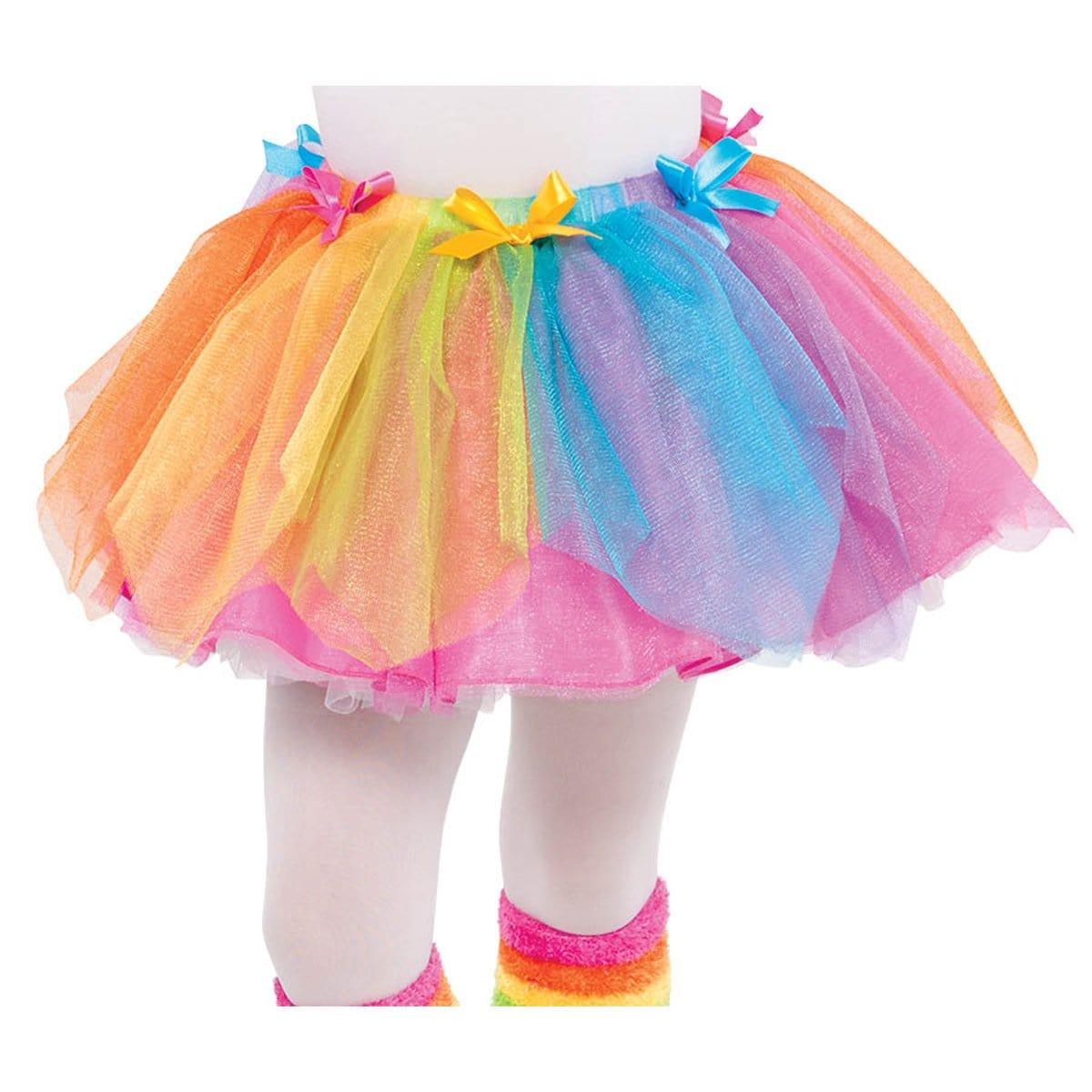 Buy Costume Accessories Rainbow fairy tutu for girls sold at Party Expert