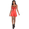 Buy Costume Accessories Red Faux Leather Corset for Women sold at Party Expert