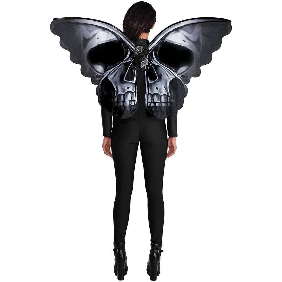 Buy Costume Accessories Skeleton Butterfly Wings sold at Party Expert