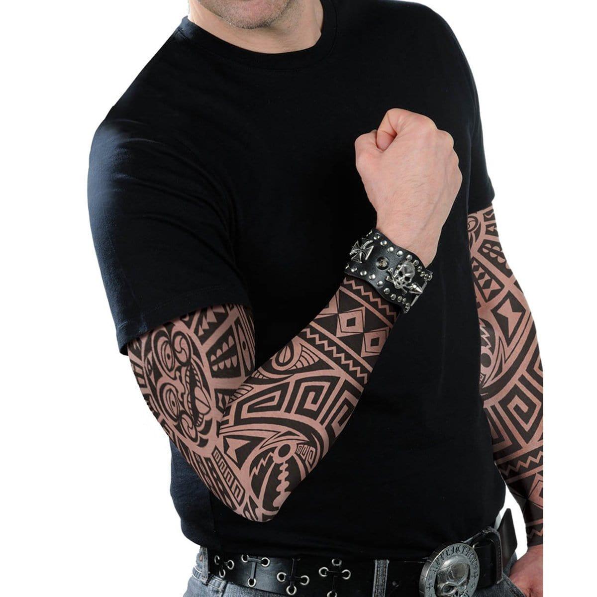 Buy Costume Accessories Tribal tattoo sleeve for adults sold at Party Expert