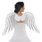 Buy Costume Accessories White angel wings with marabou sold at Party Expert