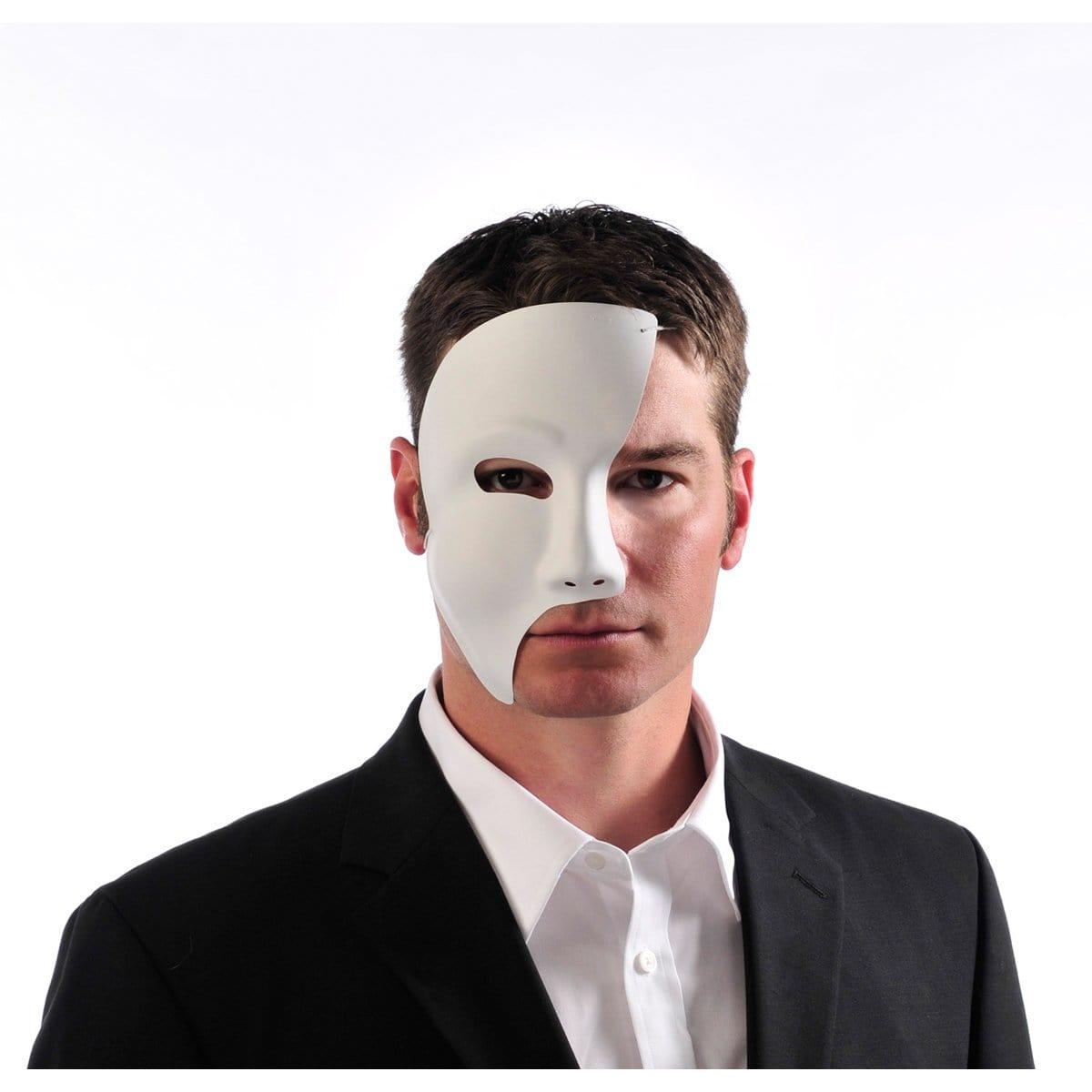 Buy Costume Accessories White phantom mask sold at Party Expert
