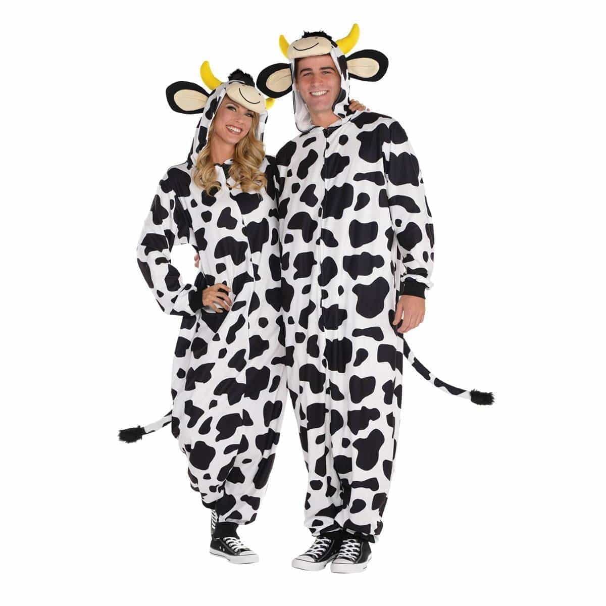 Buy Costumes Cow Zipster for Plus Size Adults sold at Party Expert