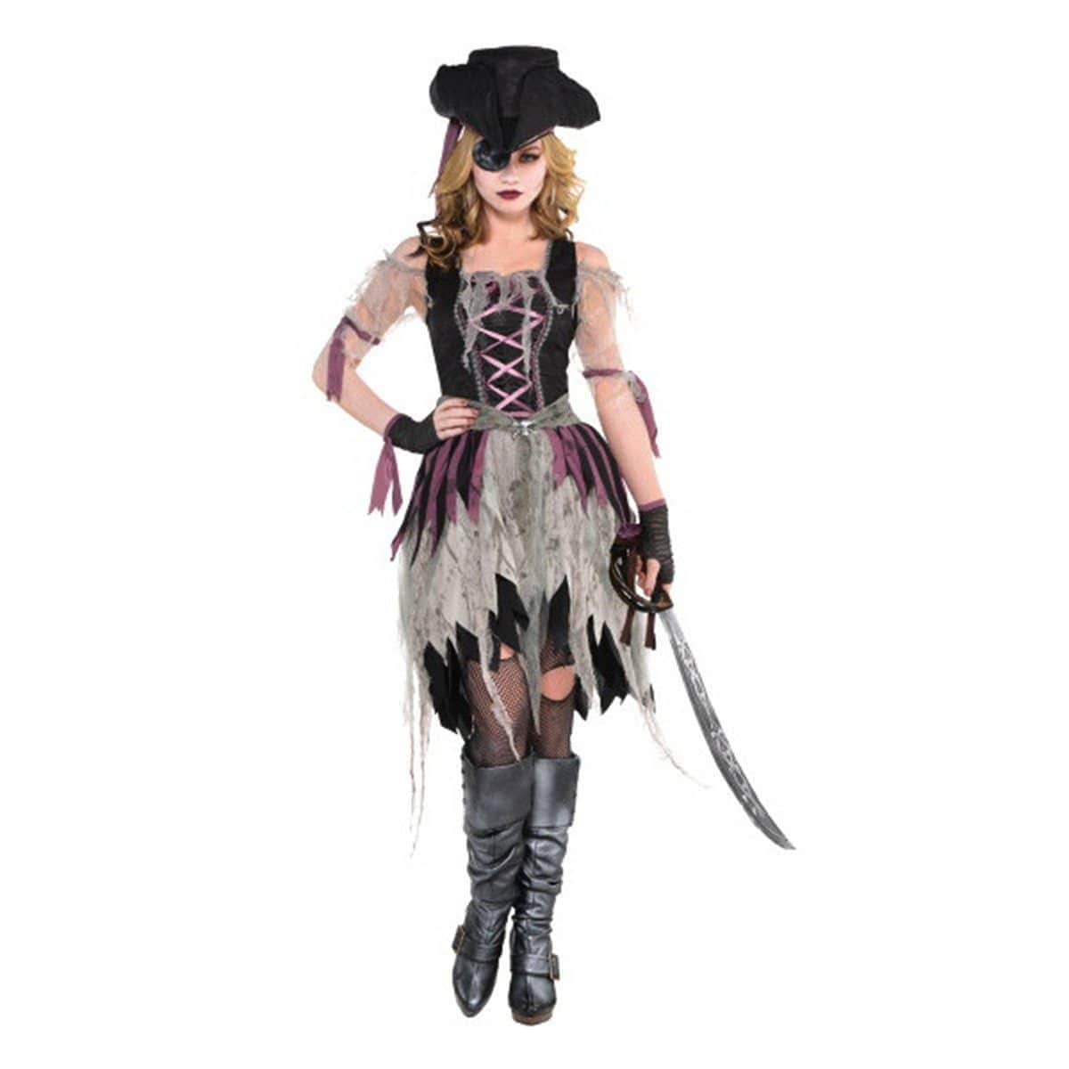 SUIT YOURSELF COSTUME CO. Costumes Haunted Pirate Wench Costume for Adults