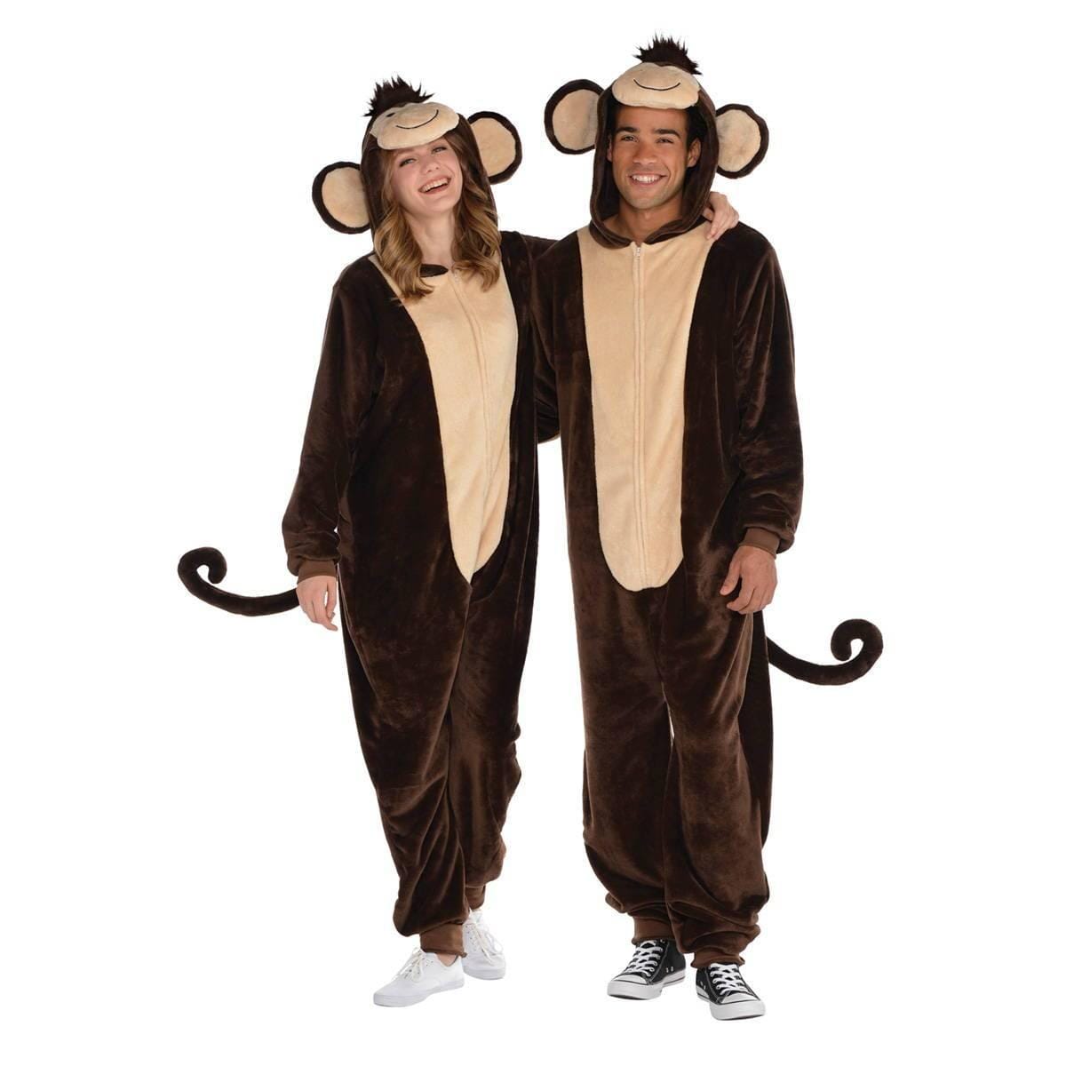 Buy Costumes Monkey Zipster Costume for Adults sold at Party Expert