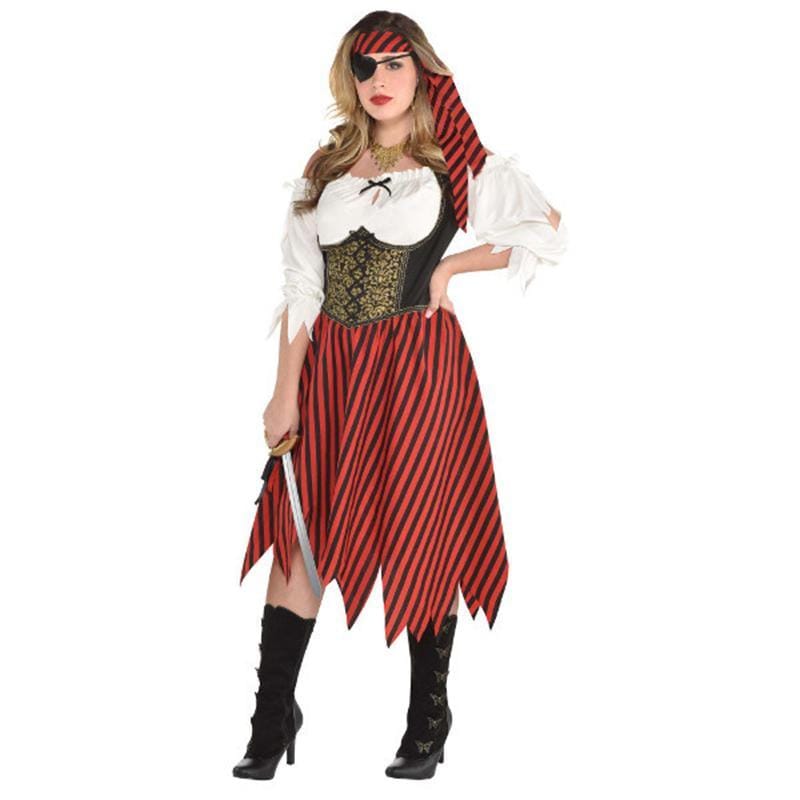 Buy Costumes Pirate Beauty Costume for Plus Size Adults sold at Party Expert