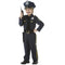 SUIT YOURSELF COSTUME CO. Costumes Police Officer Costume for Kids, Blue and Black Jumpsuit