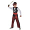 SUIT YOURSELF COSTUME CO. Costumes Shipmatey Costume for Kids, Red and Black Jumpsuit