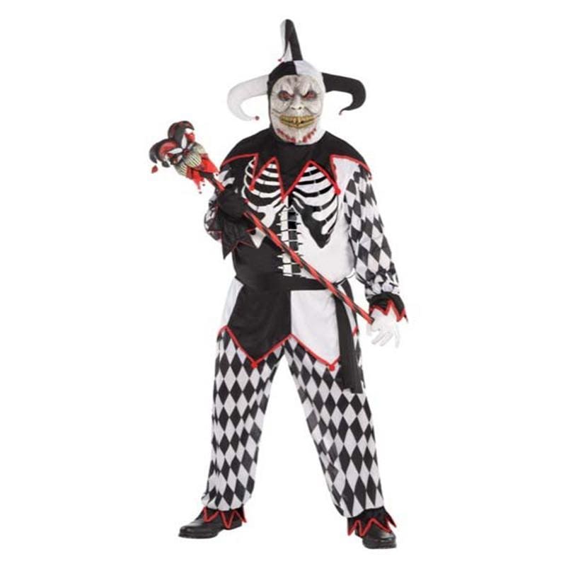 Buy Costumes Sinister Jester Costume for Plus Size Adults sold at Party Expert