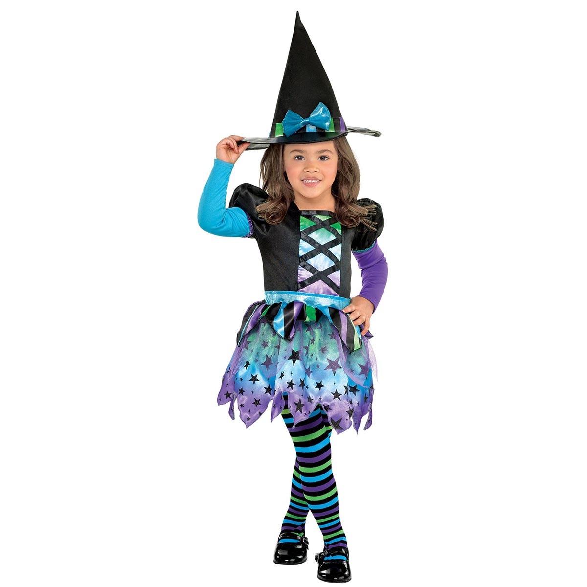 SUIT YOURSELF COSTUME CO. Costumes Spell Caster Witch Costume for Toddlers, Blue and Purple Dress