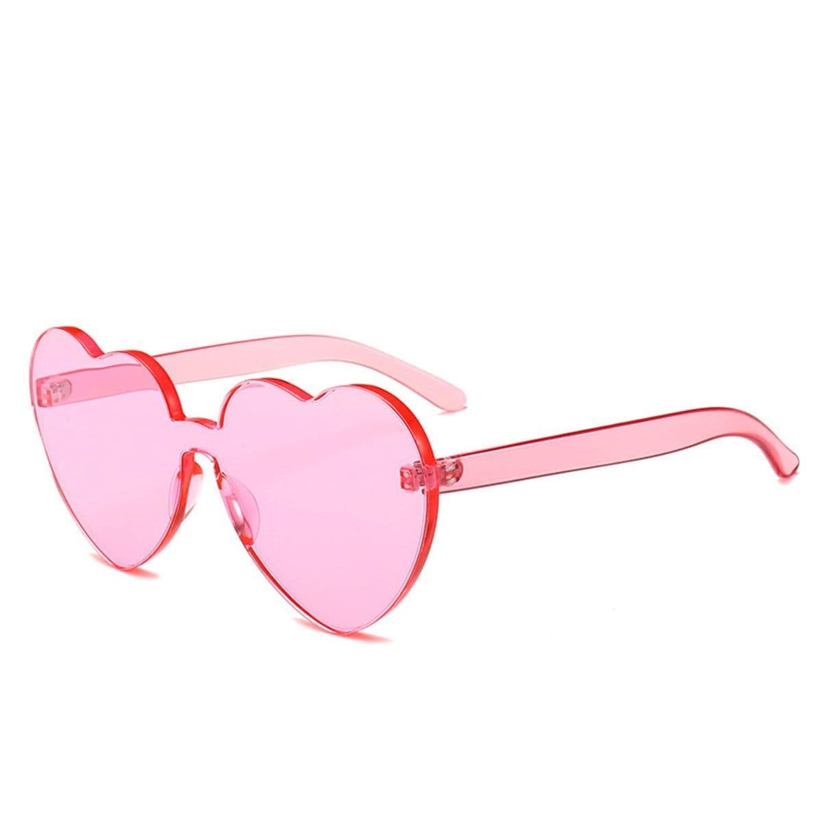 Buy Costume Accessories Pink Fashion Shaped Sunglasse for Adults sold at Party Expert