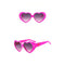 Taizhou Two Circles Trading Co. Ltd. Costume Accessories Pink Heart Shaped Sunglasses for Adults 810077657959