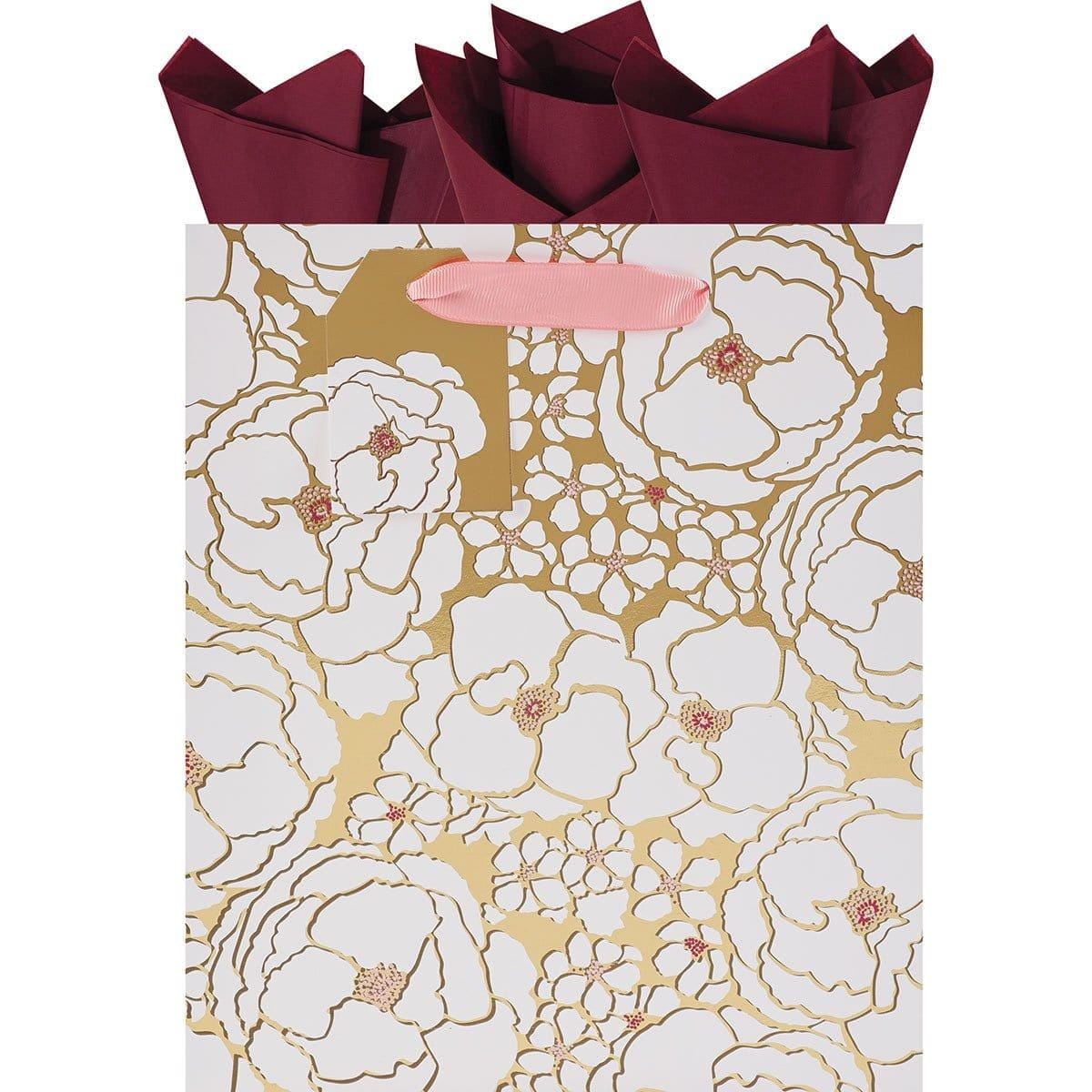 Buy Gift Wrap & Bags Gift Bag Medium 10 In. - Golden Bliss sold at Party Expert