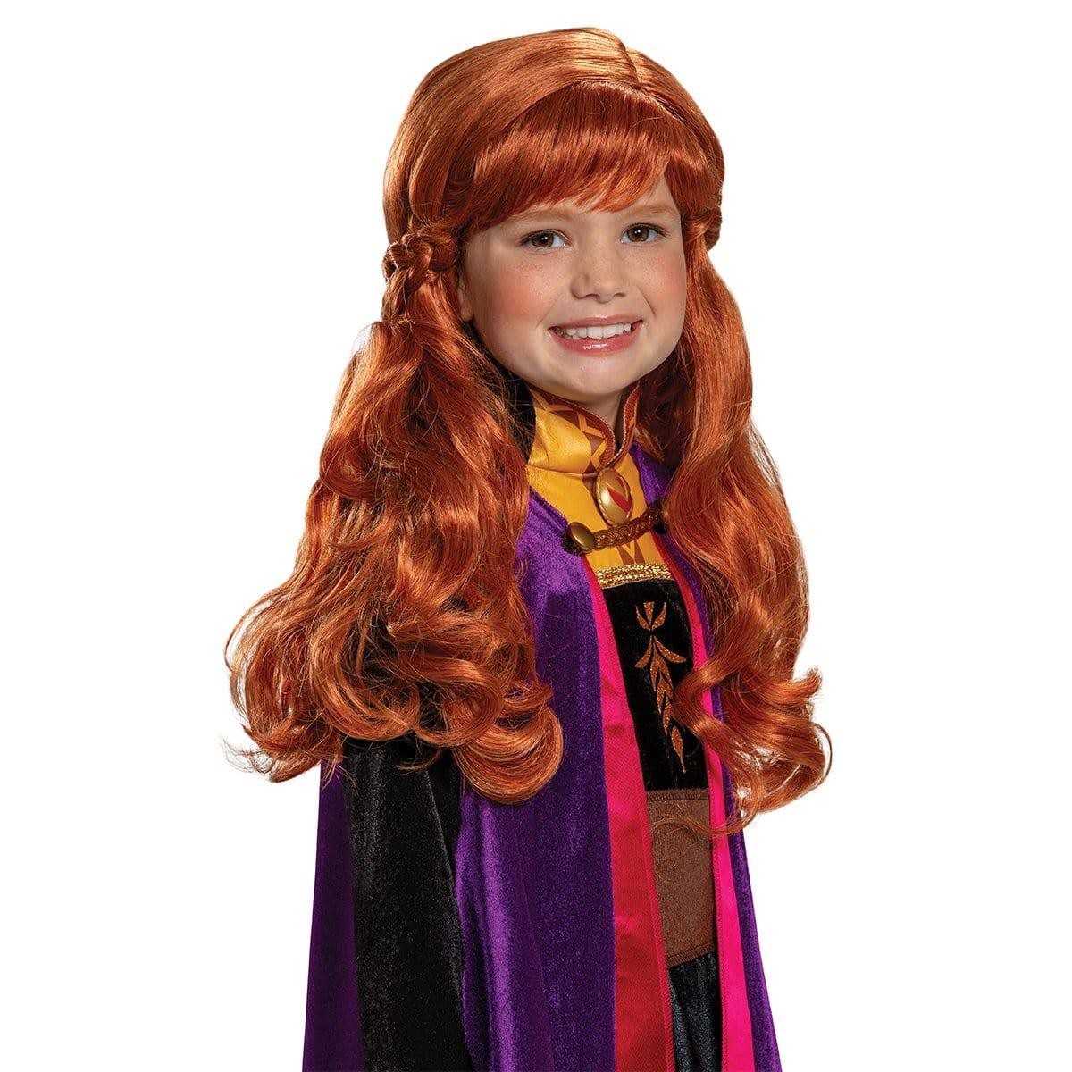 Buy Costume Accessories Anna wig for girls, Frozen 2 sold at Party Expert
