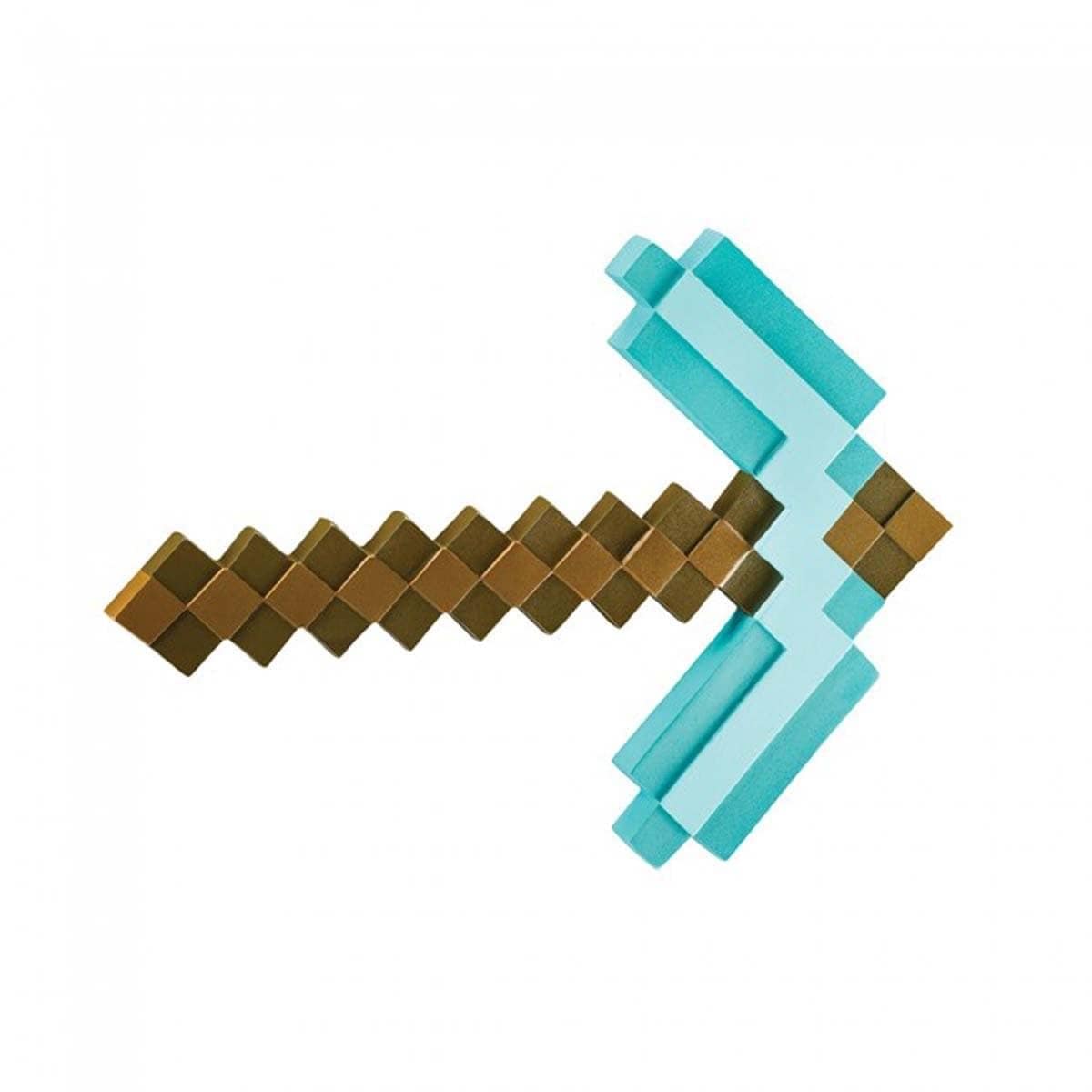 Buy Costume Accessories Diamond pickaxe, Minecraft sold at Party Expert