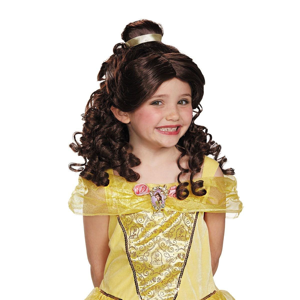 Buy Costume Accessories Belle wig for girls, Beauty & the Beast sold at Party Expert