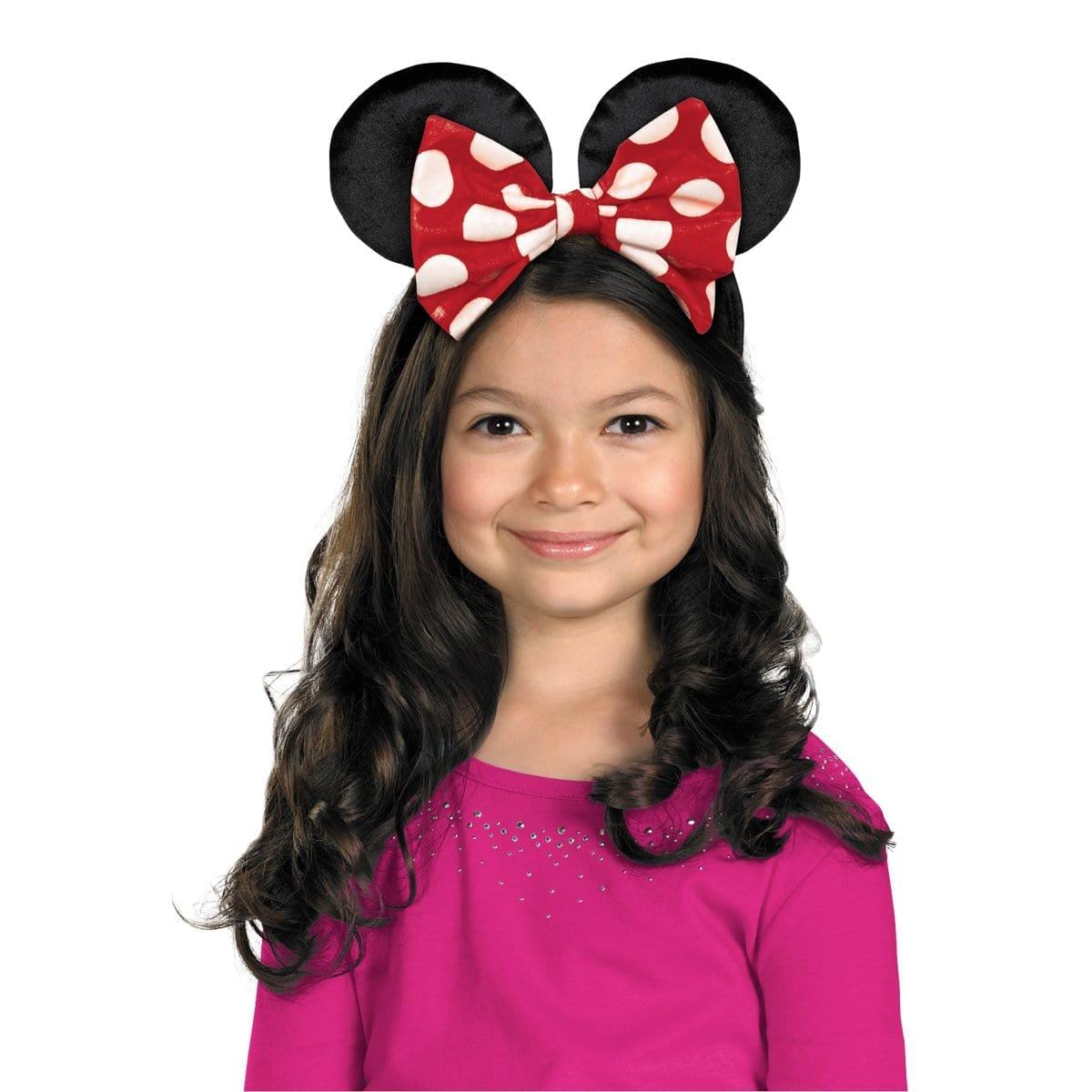 Buy Costume Accessories Minnie Mouse ears headband for kids, Disney sold at Party Expert