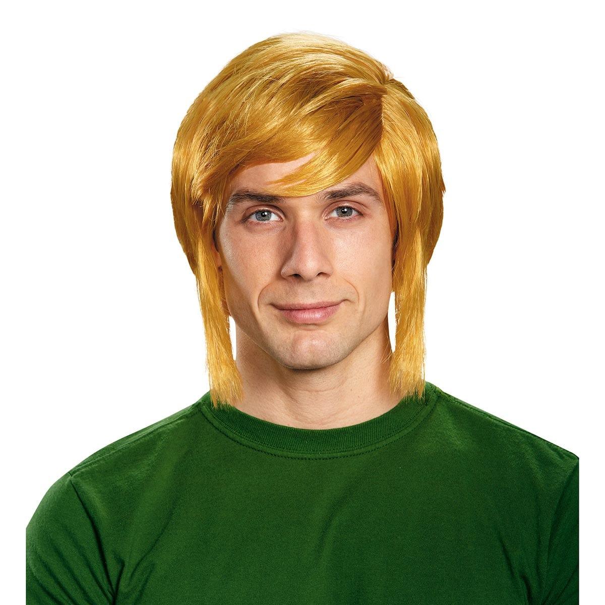 Buy Costume Accessories Link wig for men, Legend of Zelda sold at Party Expert