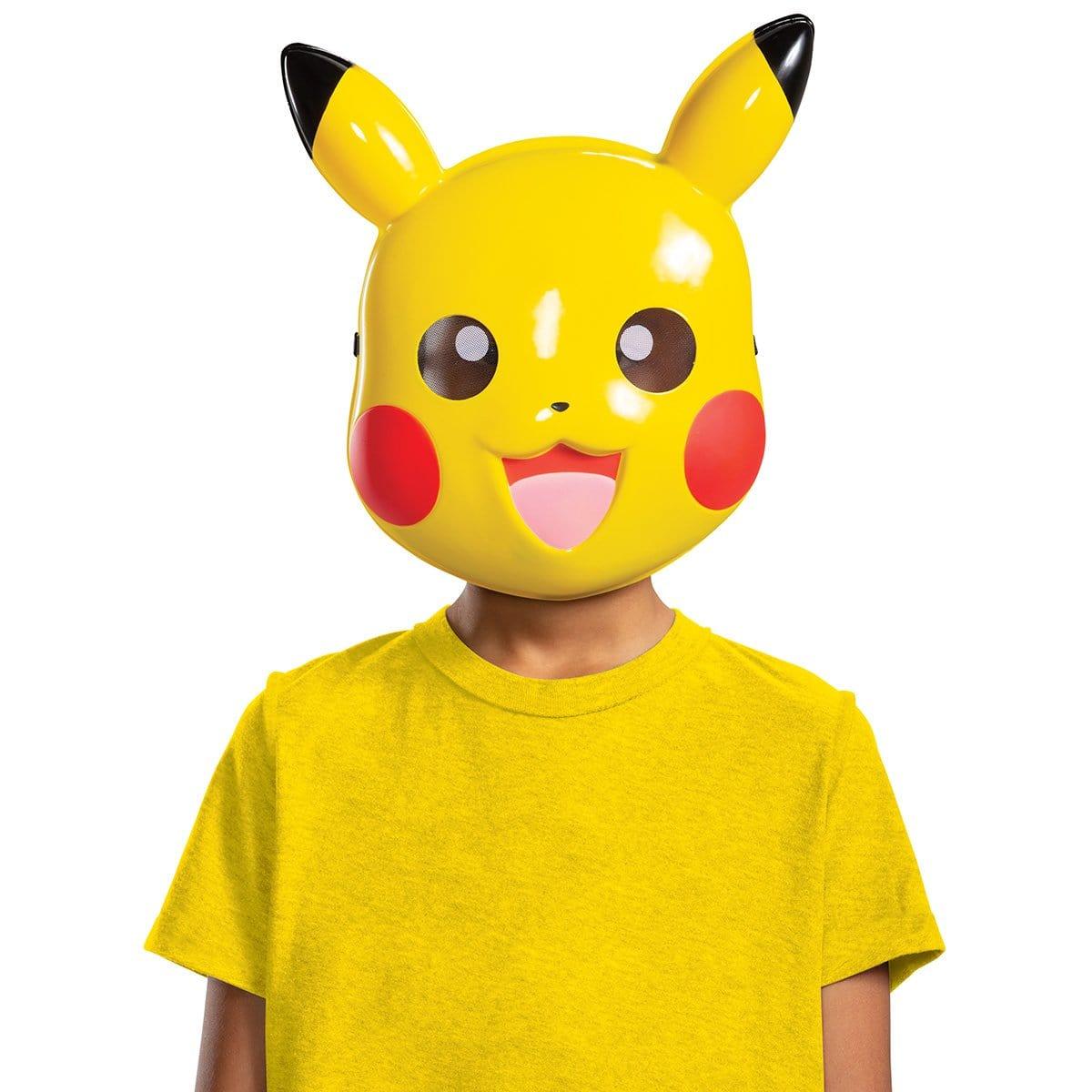 Buy Costume Accessories Pikachu plastic mask, Pokémon sold at Party Expert