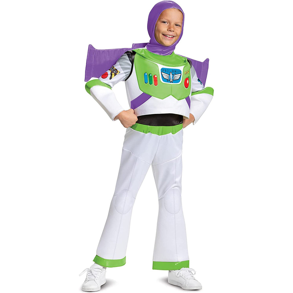 TOY-SPORT Costumes Buzz Lightyear Deluxe Costume for Kids, Toy Story