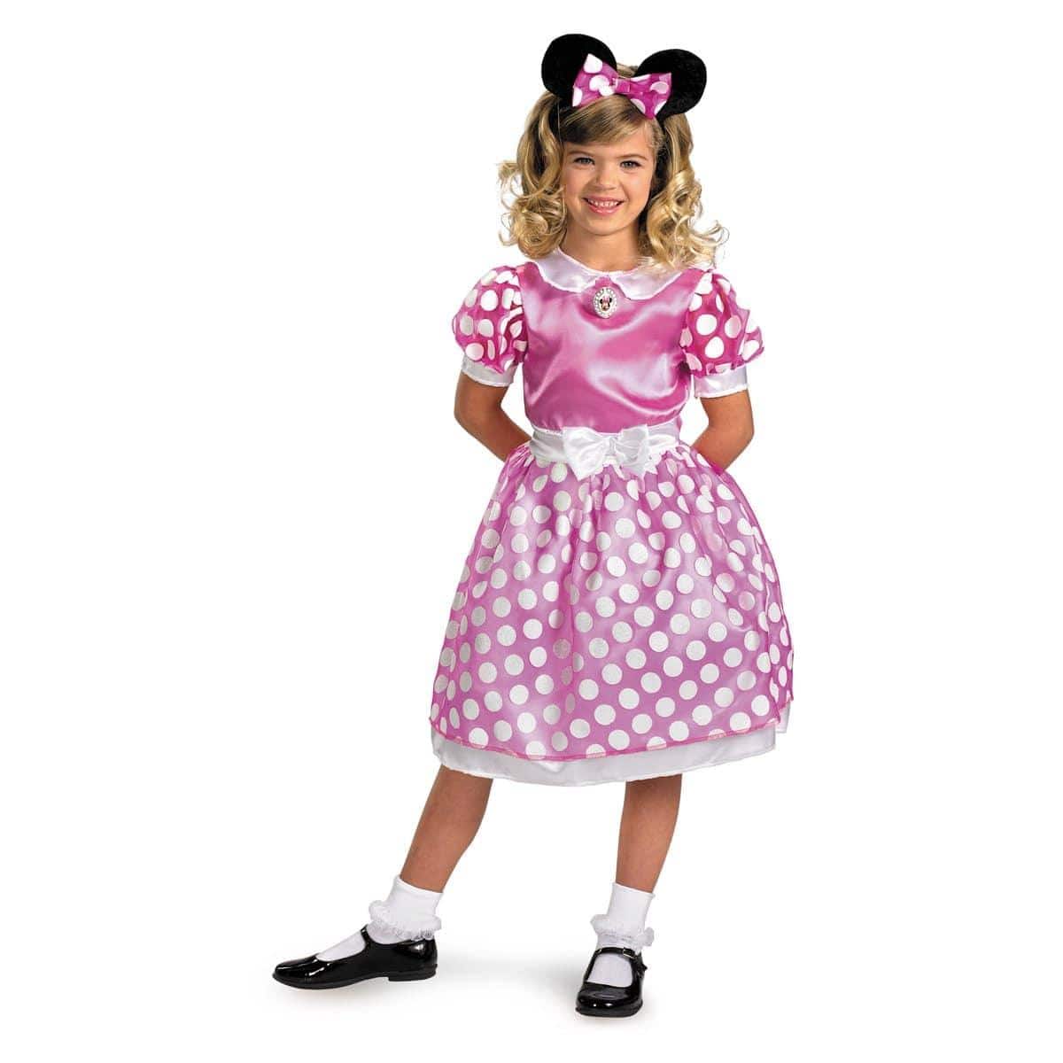 Buy Costumes Pink Minnie Mouse Clubhouse Costume for Kids, Disney sold at Party Expert