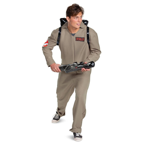 Egon Spengler Classic Plus Size Costume for Adults, Ghostbusters: Afterlife