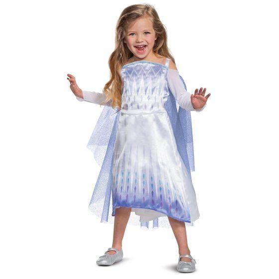 Costume de Elsa pour Filles, La Reine des Neiges 2 – Party Expert