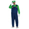 TOY-SPORT Costumes Luigi Costume for Adults , Super Mario Bros.