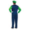 TOY-SPORT Costumes Luigi Costume for Adults , Super Mario Bros.