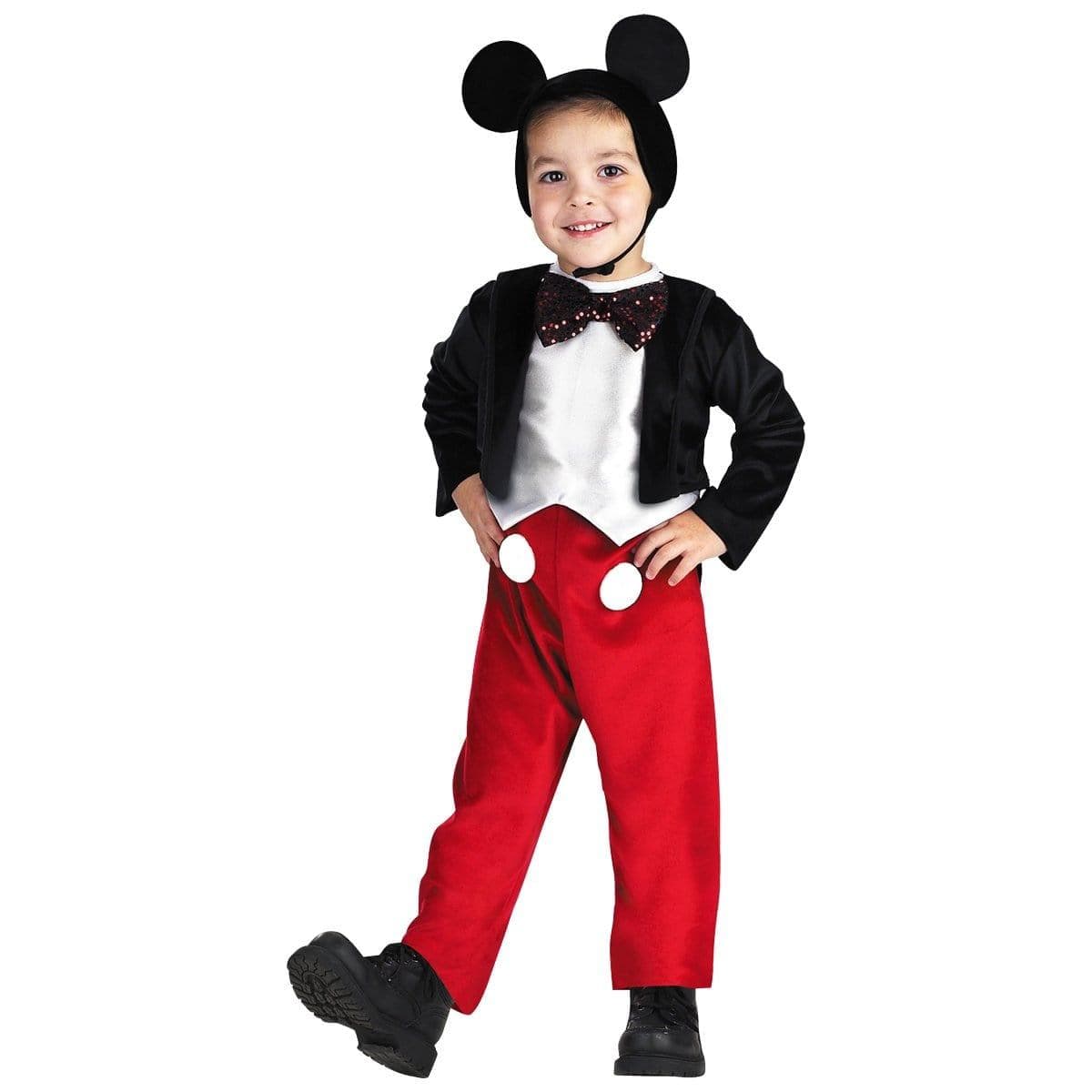 Buy Costumes Mickey Mouse Deluxe Costume for Toddler, Disney sold at Party Expert