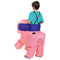 Buy Costumes Pig Ride-On Inflatable Costume For Kids, Minecraft sold at Party Expert