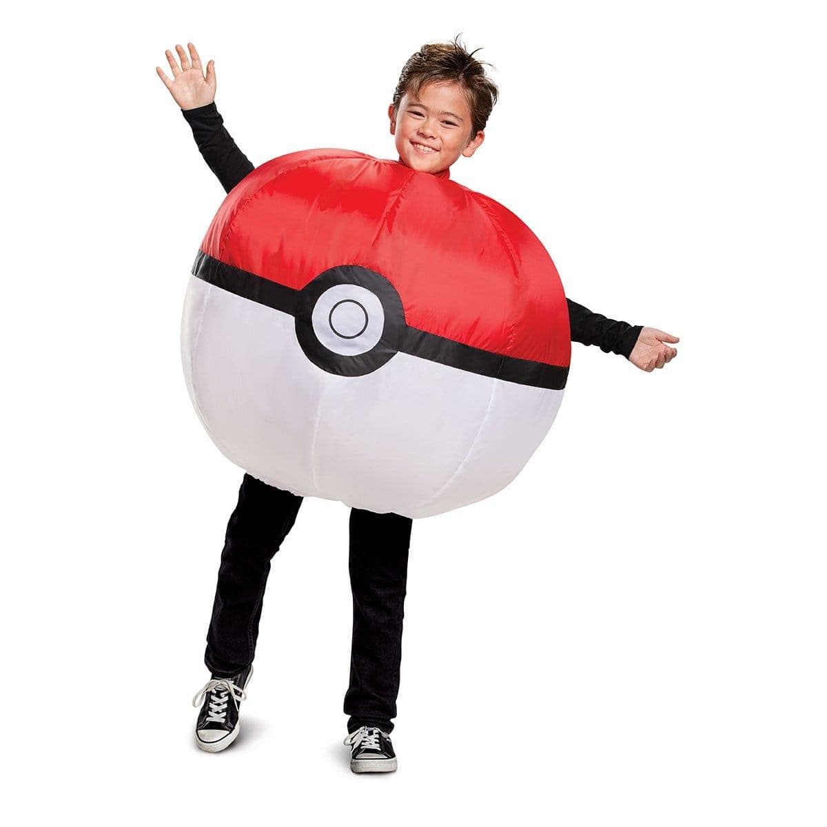 Buy Costumes Pokéball Inflatable Costume for Kids, Pokémon sold at Party Expert