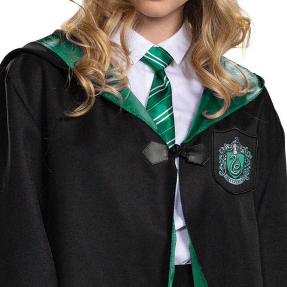 Robe deluxe de Serpentard pour adultes, Harry Potter Party Expert