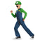 TOY-SPORT Costumes Super Mario Bros. Luigi Classic Costume for Kids