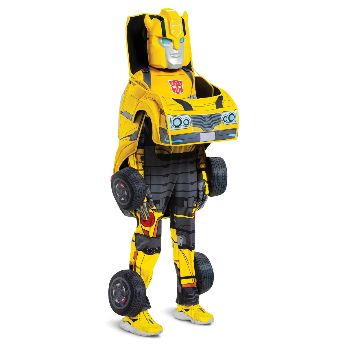 TOY-SPORT Costumes Transformers Bumblebee Convertible Costume for Kids