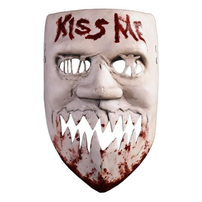 Buy Costume Accessories Kiss me mask, The Purge sold at Party Expert