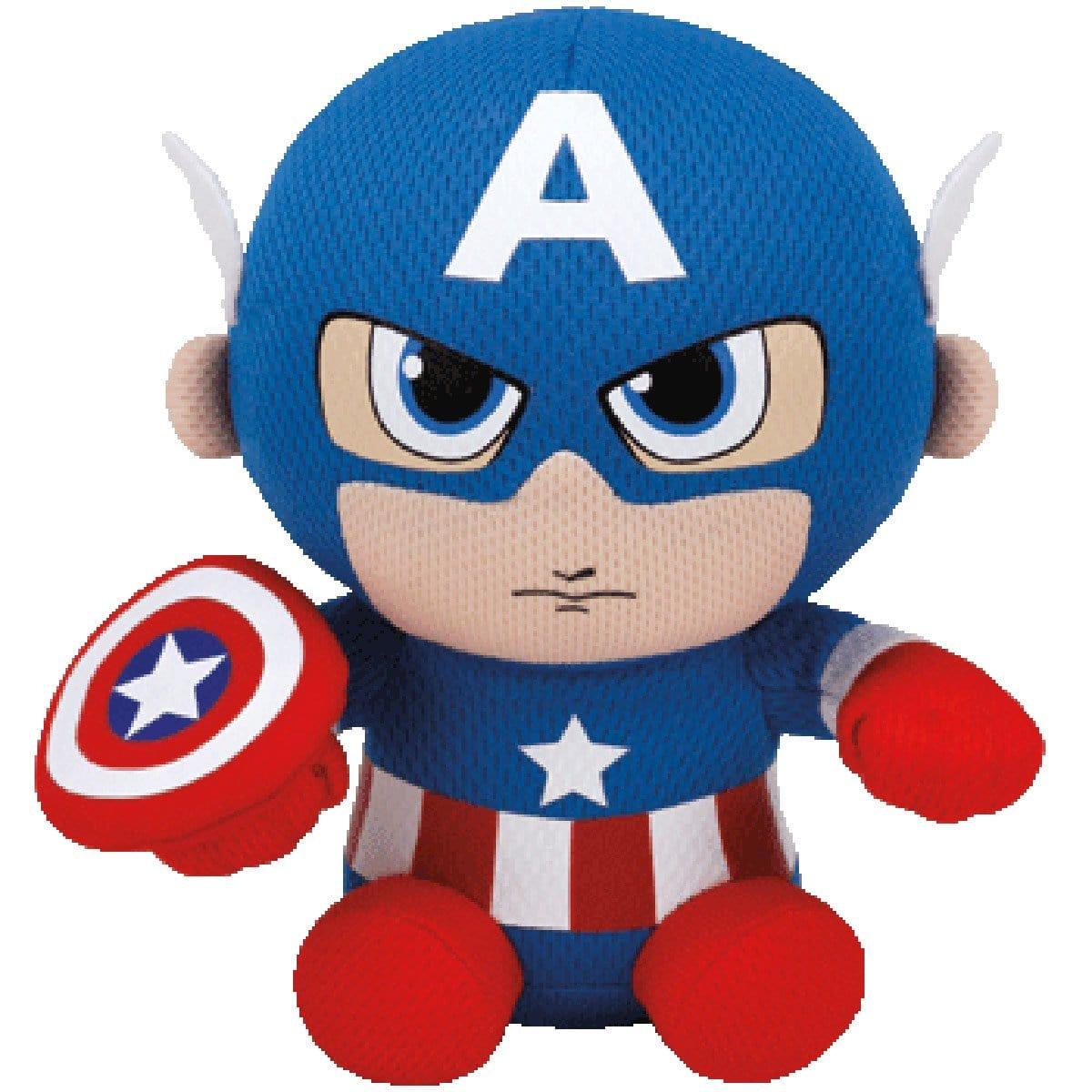 Buy Plushes Beanie Babies - Captain America sold at Party Expert
